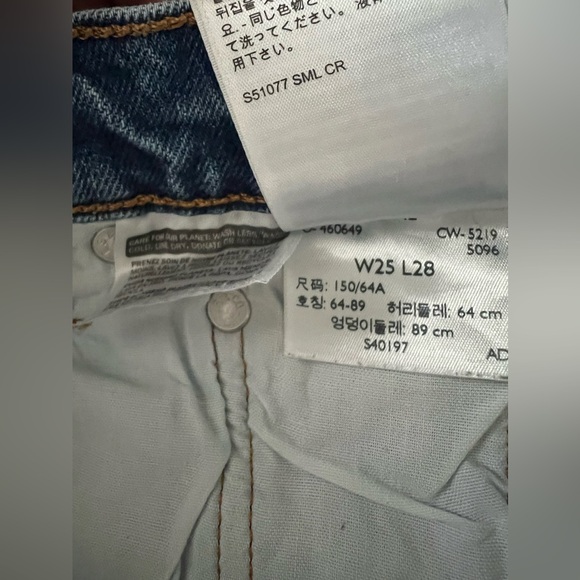 Levi’s Women’s Premium 501 Skinny Filiforme Jeans – Size. 25 - Picture 9 of 9